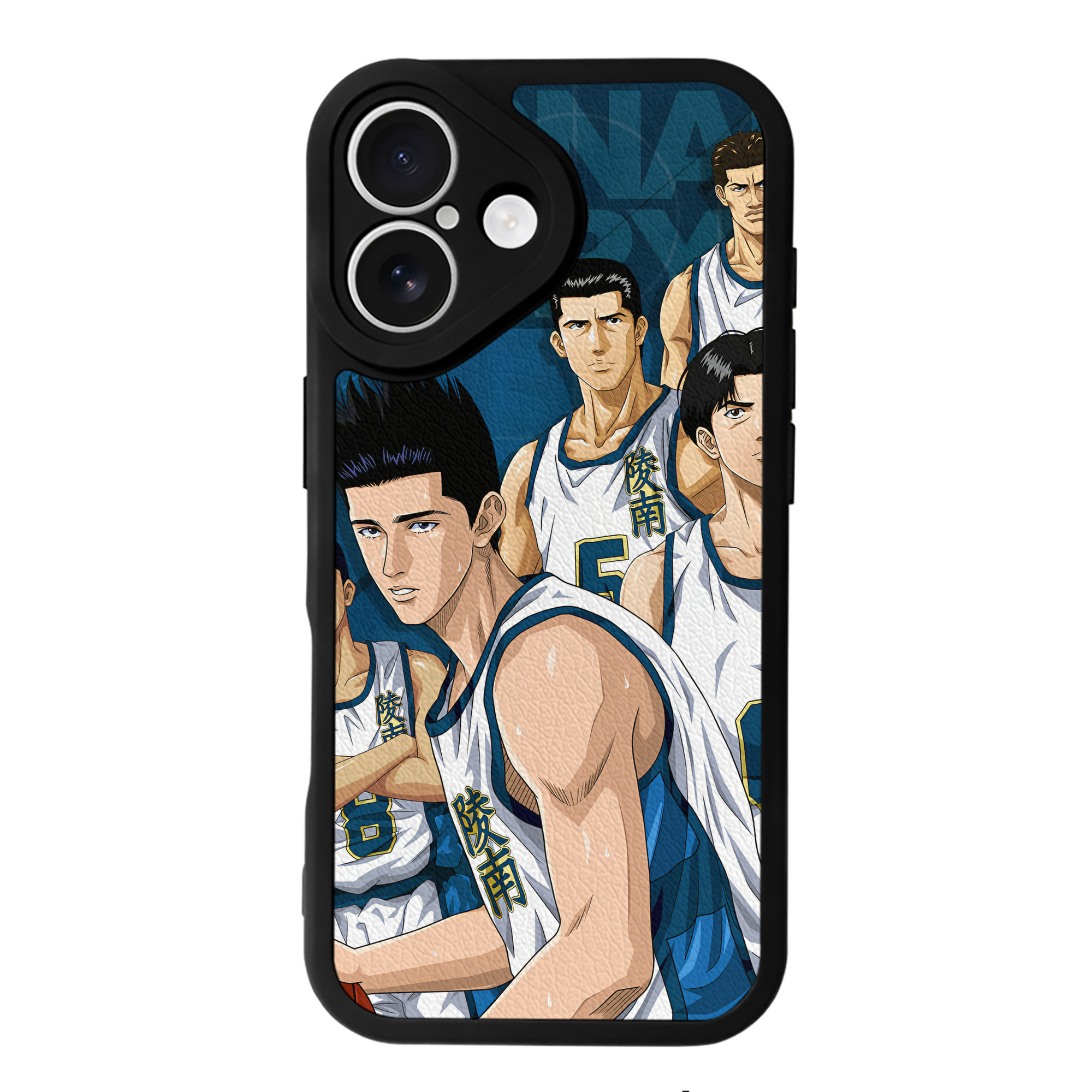 （画像用） SLAM DUNK／スラムダンク 【iPhone 16シリーズ対応】シリコンスマホケース（レザー調） 材質：シリコン